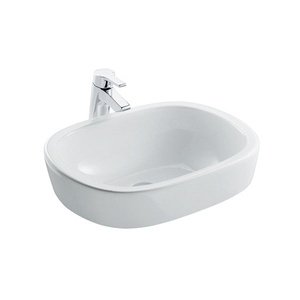 American Standard White Square Above Counter Basin