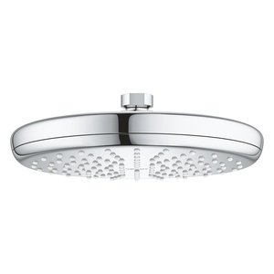 Grohe Chrome Tempesta 210 Head Shower + Wall Arm 286 mm