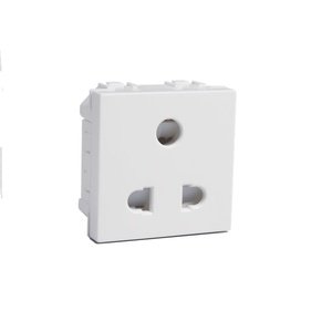 Havells 6-16A 3 Pin Shuttered Socket Coral