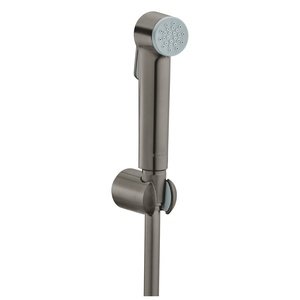 Grohe Brushed Hard Graphite Two- Hole Basin Mixer