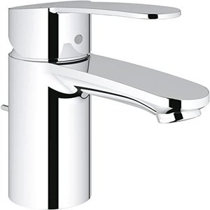 Grohe Small - Mixers Lineare Ohm 1- H Basin M, Flx Hoses, 28mm