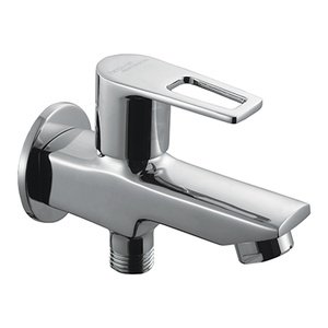 Hindware Bib Cock 2 In 1 With Wall Flange