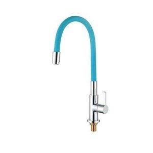 Hindware Sink Cock Flexible Spout-Table Mount (Green)