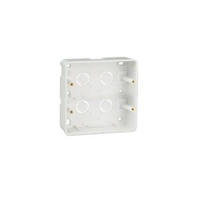 Havells Surface Mounting Plastic Box 8 Module(Coral)