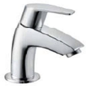 Parryware Edge Swan Neck Pillar Cock