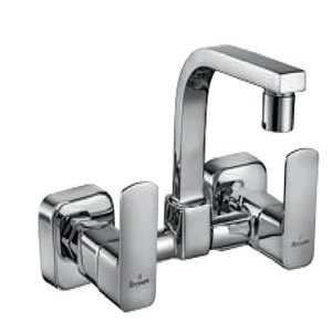 Parryware Quattro Collection Swan Neck Pillar Tap
