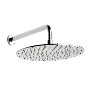 Roca Torrente Stainless steel shower head for for ceiling or wall installation