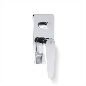 Roca wall-mounted bath-shower mixer with automatic diverter