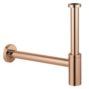 Grohe Warm Sunset Angle Valve 1/2 Inlet, 3/8 Outlet