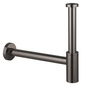 Grohe Hard Graphite Waste Set With Push- Open Pluge