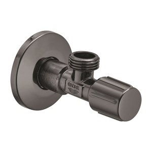 Grohe Hard Graphite Four- Hole Single- Lever Bath Combination