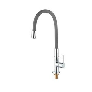 Hindware Sink Cock Flexible Spout-Table Mount (Blue)